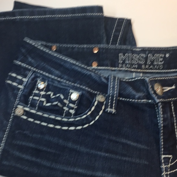 MISS ME• EASY BOOT DARK WASH • Size 27• - Picture 9 of 15